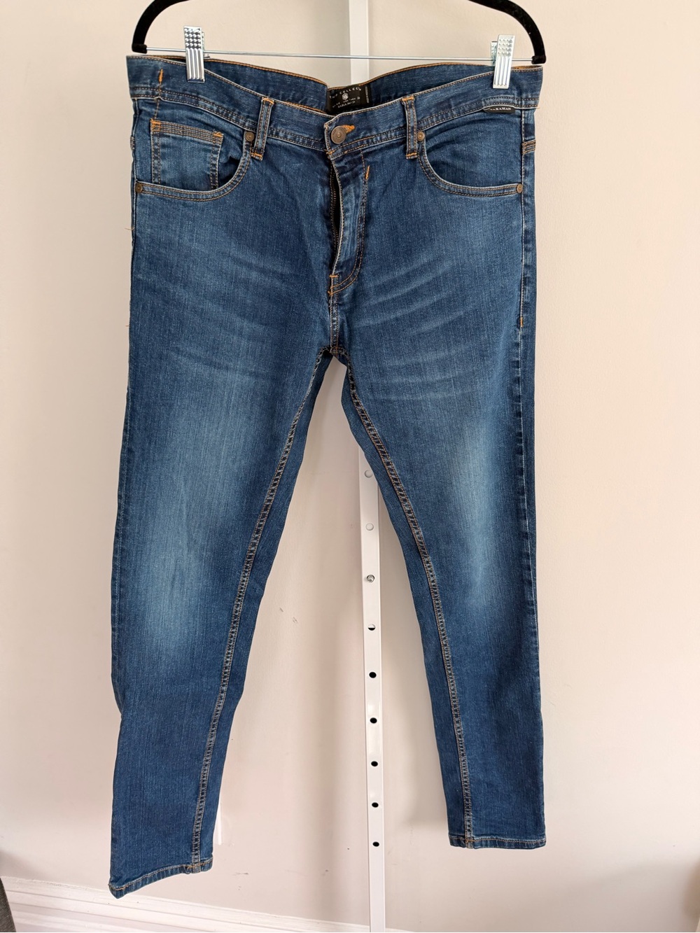 Zara Men's Blue Stretch Slim Fit Jeans size 34